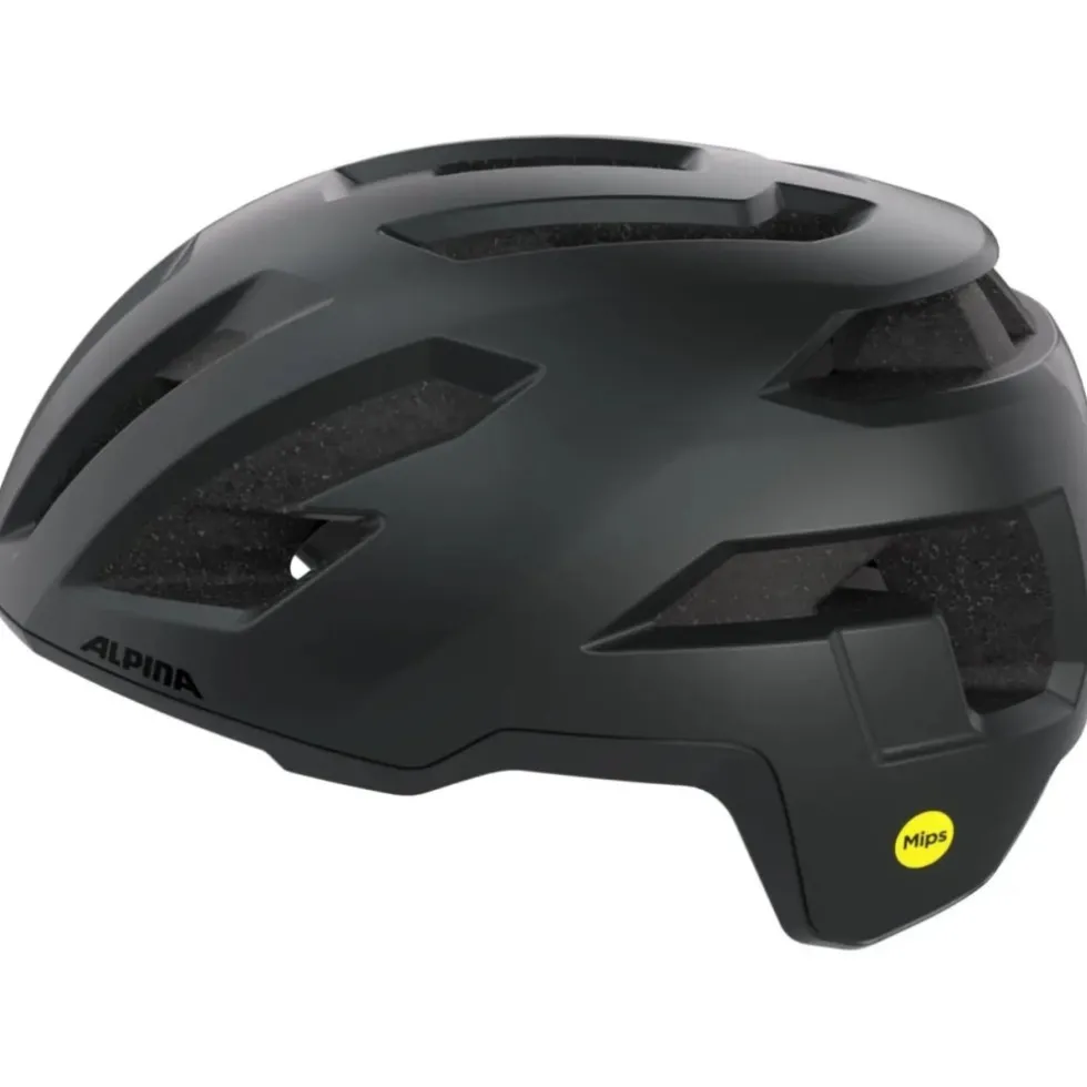Alpina Taunus Gravel MIPS Helm - black matt
