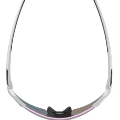 Alpina Turbo Air Q-Lite Brillen - white gloss/pink mirror