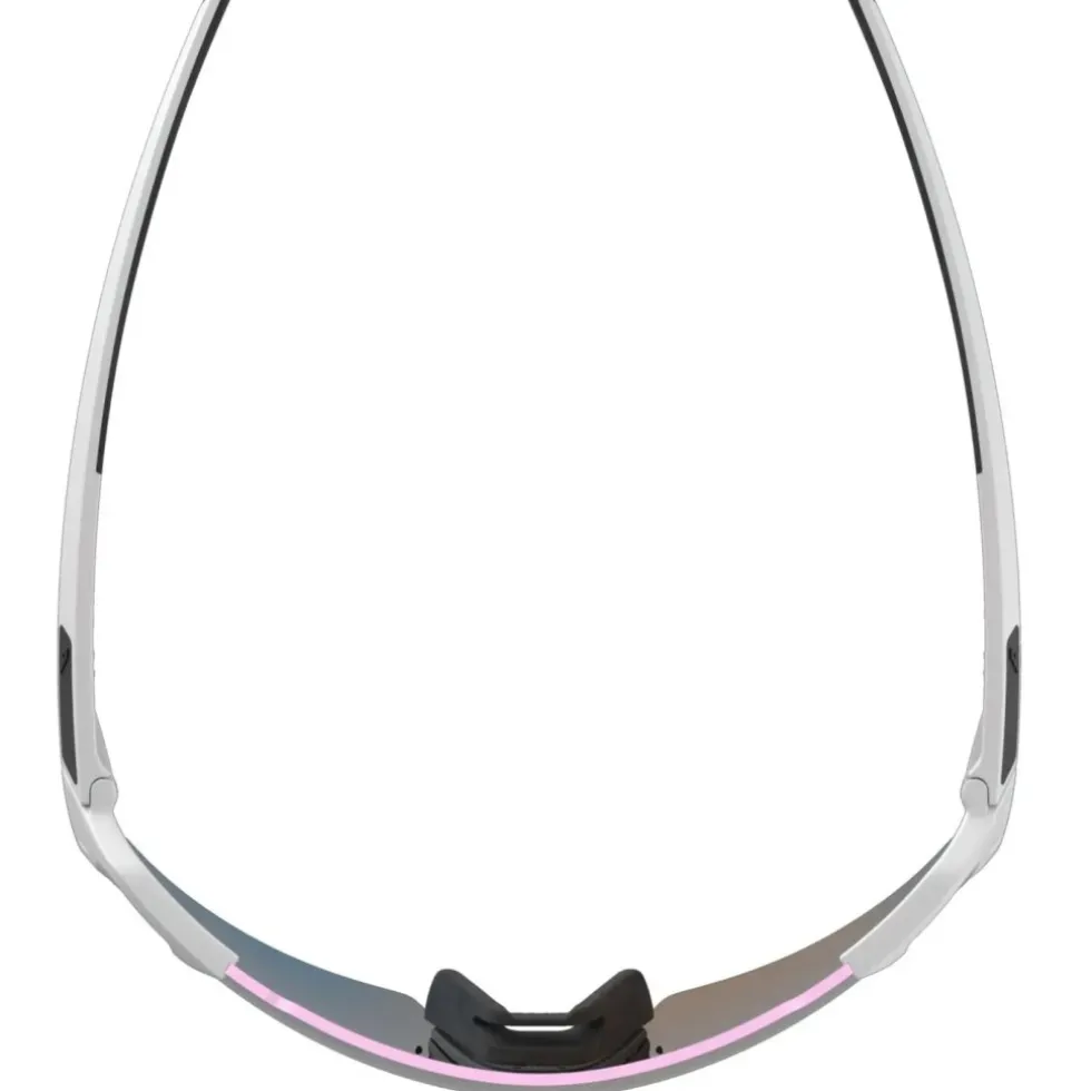 Alpina Turbo Air Q-Lite Brillen - white gloss/pink mirror