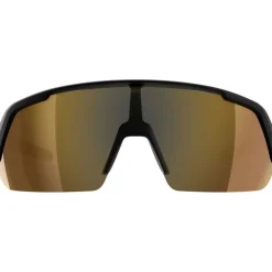 Alpina Turbo HR Brillen - black matt/gold mirror