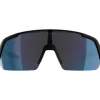 Alpina Turbo HR Brillen - black matt/blue mirror