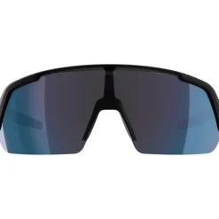 Alpina Turbo HR Brillen - black matt/blue mirror
