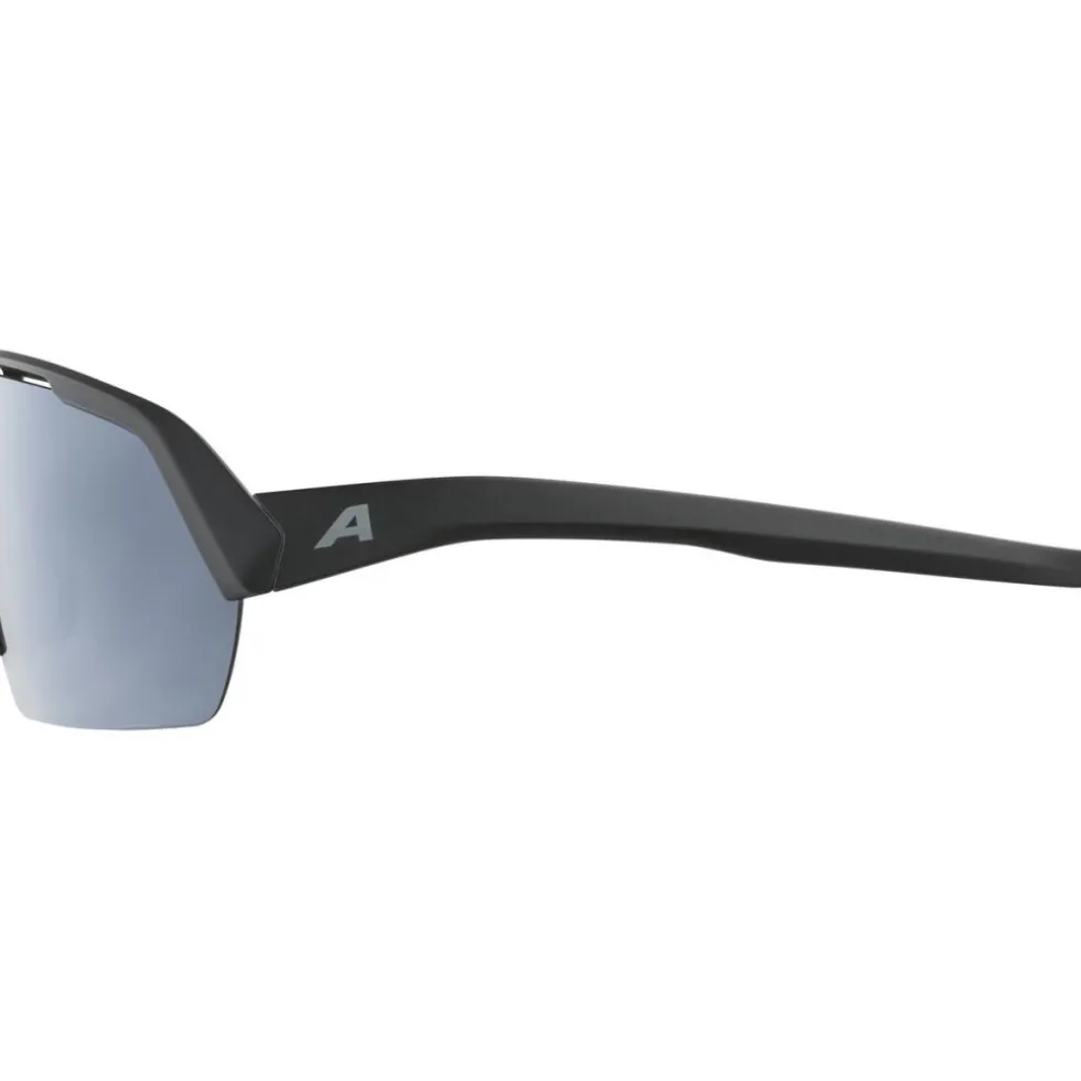 Alpina Turbo HR Q-Lite Bril - black matt/mirror blue