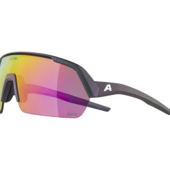 Alpina Turbo HR Q-Lite Bril - black-purple matt/mirror pink