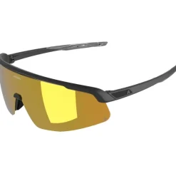 Alpina Turbo Pro Q Brillen - black matt/gold mirror