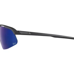Alpina Turbo Pro S Q-Lite Bril - black matt/mirror blue
