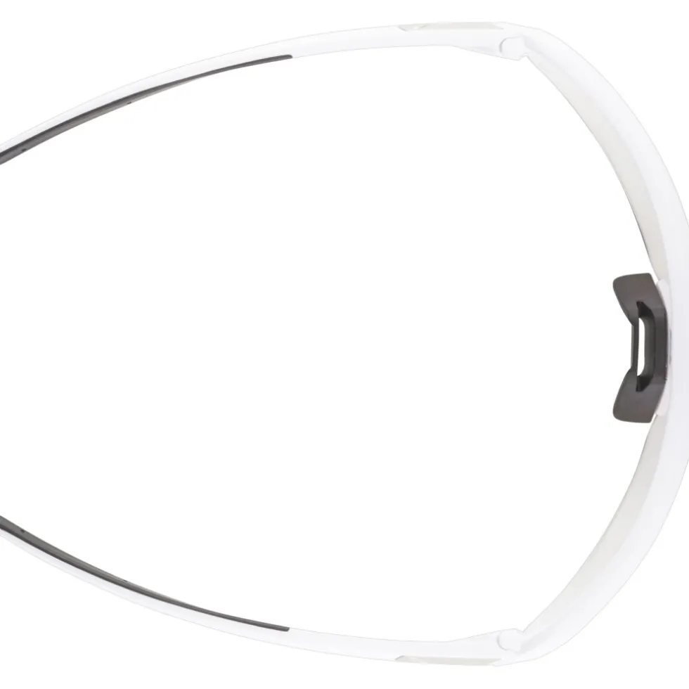 Alpina Turbo Pro S V Bril - white matt/clear to grey/flash pink