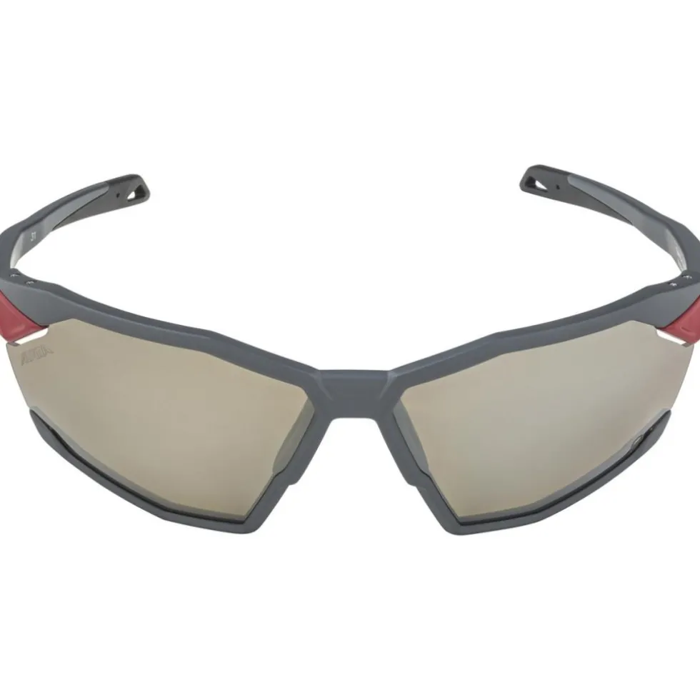 Alpina Twist Six Q Bril - midnight-grey matt/mirror silver