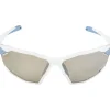 Alpina Twist Six Q Bril - white matt/mirror silver