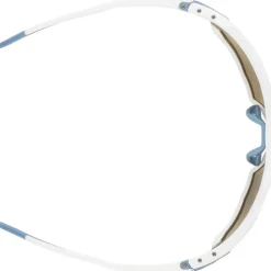 Alpina Twist Six Q Bril - white matt/mirror silver
