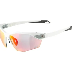 Alpina Twist Six S HR QV Bril - white matt / rainbow mirror