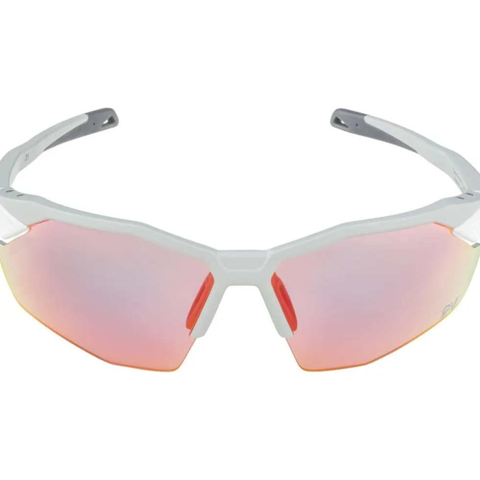 Alpina Twist Six S HR QV Bril - smoke-grey matt / rainbow mirror
