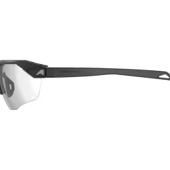 Alpina Twist Six S HR V Brillen - black matt/Varioflex black