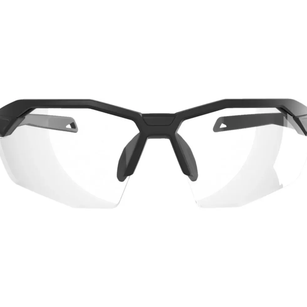 Alpina Twist Six S HR V Brillen - black matt/Varioflex black
