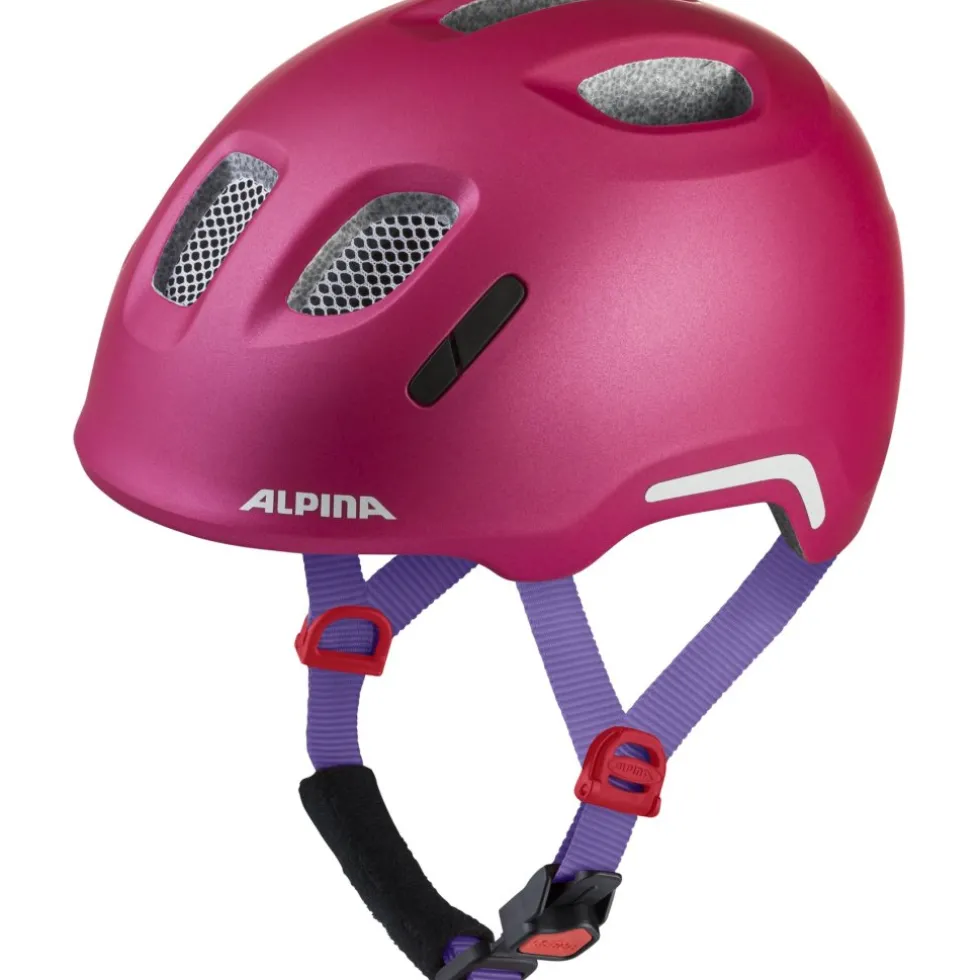 Alpina Ximo 2 Flash Kinder-fietshelm - deep rose violet matt