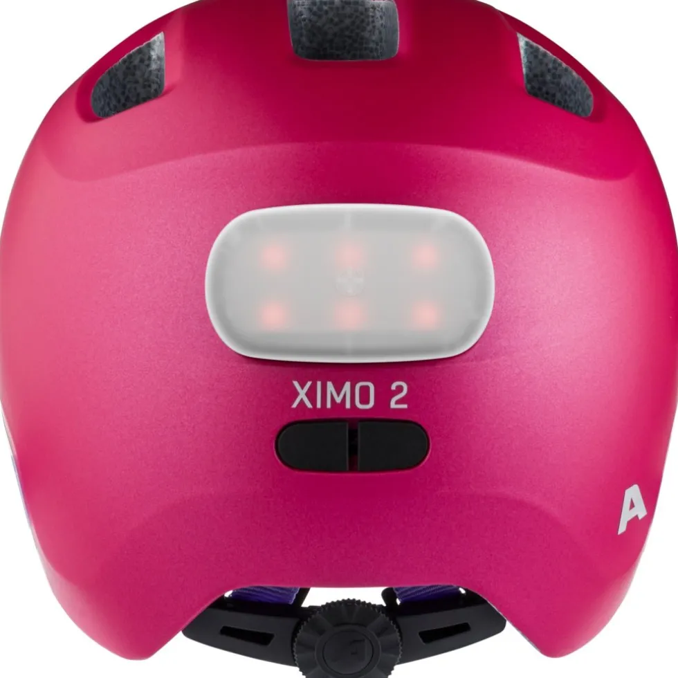 Alpina Ximo 2 Flash Kinder-fietshelm - deep rose violet matt