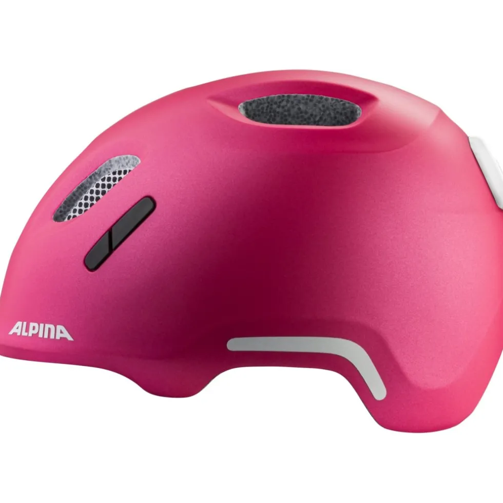 Alpina Ximo 2 Flash Kinder-fietshelm - deep rose violet matt