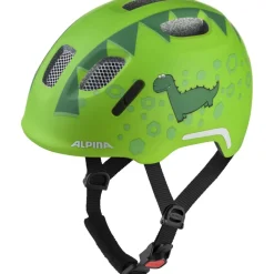 Alpina Ximo 2 Flash Kinder-fietshelm - green dino matt