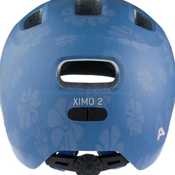 Alpina Ximo 2 LE Kinder-fietshelm - soft blue flowers matt