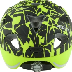 Alpina Ximo L.E. Kinder-Fietshelm - black-neon sparkle matt