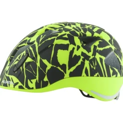 Alpina Ximo L.E. Kinder-Fietshelm - black-neon sparkle matt