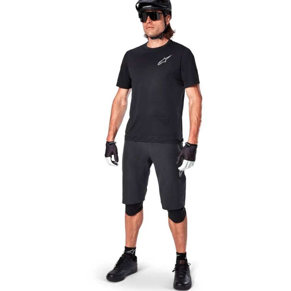Alpinestars A-Aria Astar Fietsshirt met Korte Mouwen Heren - zwart