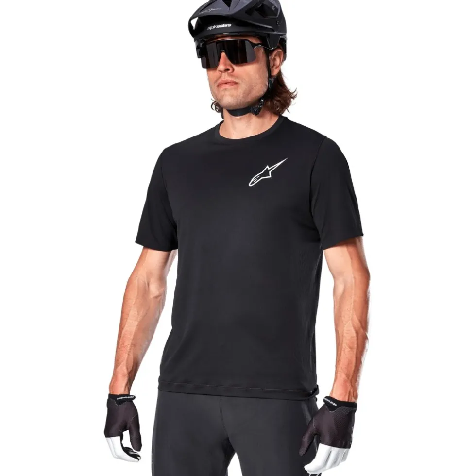 Alpinestars A-Aria Astar Fietsshirt met Korte Mouwen Heren - zwart