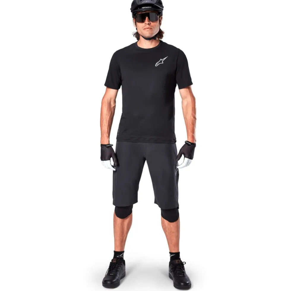 Alpinestars A-Aria Astar Fietsshirt met Korte Mouwen Heren - zwart