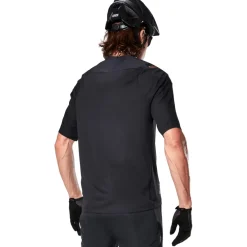 Alpinestars A-Aria Polartec Switch Fietsshirt met Korte Mouwen Heren - zwart