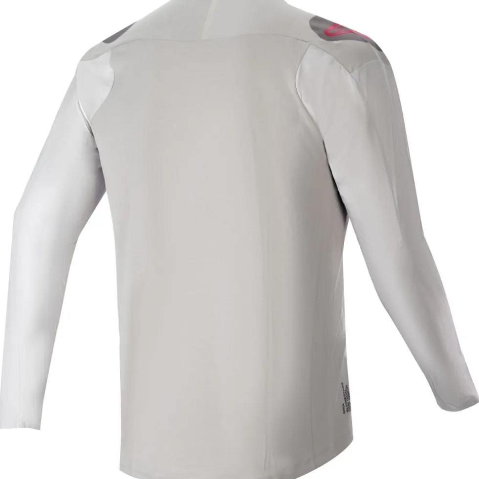 Alpinestars A-Aria Polartec Switch Fietsshirt met Lange Mouwen Heren - light gray