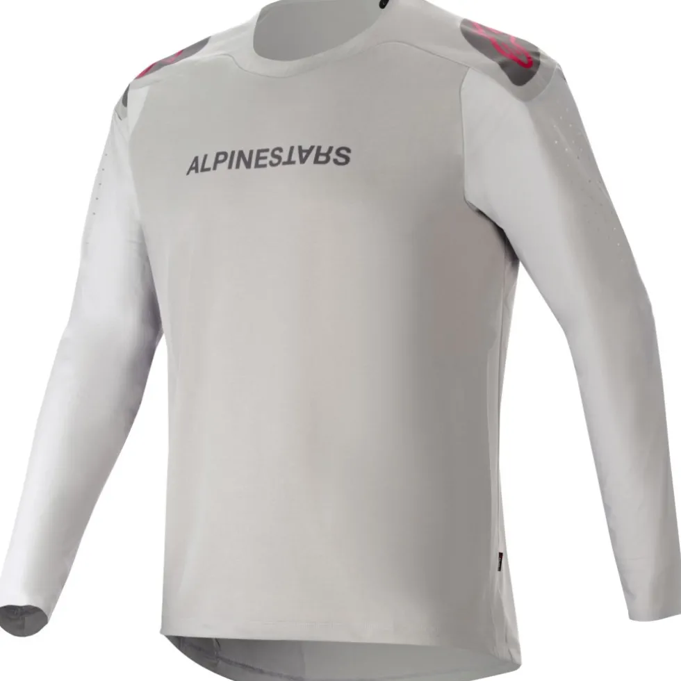 Alpinestars A-Aria Polartec Switch Fietsshirt met Lange Mouwen Heren - light gray