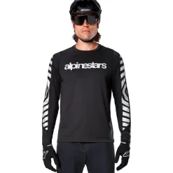 Alpinestars A-Dura Dri Oscar Fietsshirt met Lange Mouwen Heren - black reflective