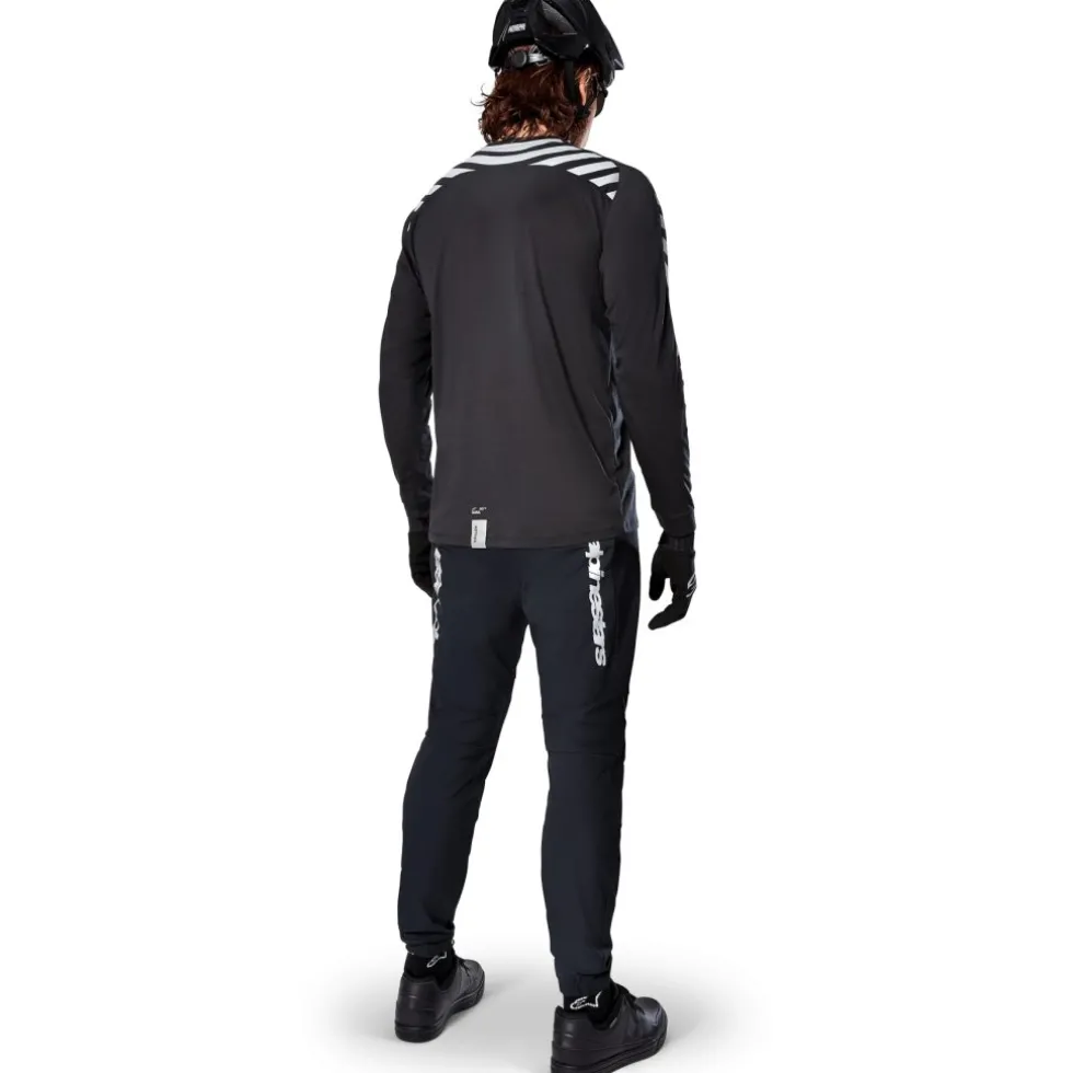 Alpinestars A-Dura Dri Oscar Fietsshirt met Lange Mouwen Heren - black reflective