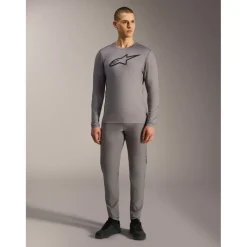 Alpinestars A-Dura Ride Fietsshirt met Lange Mouwen Heren - gray