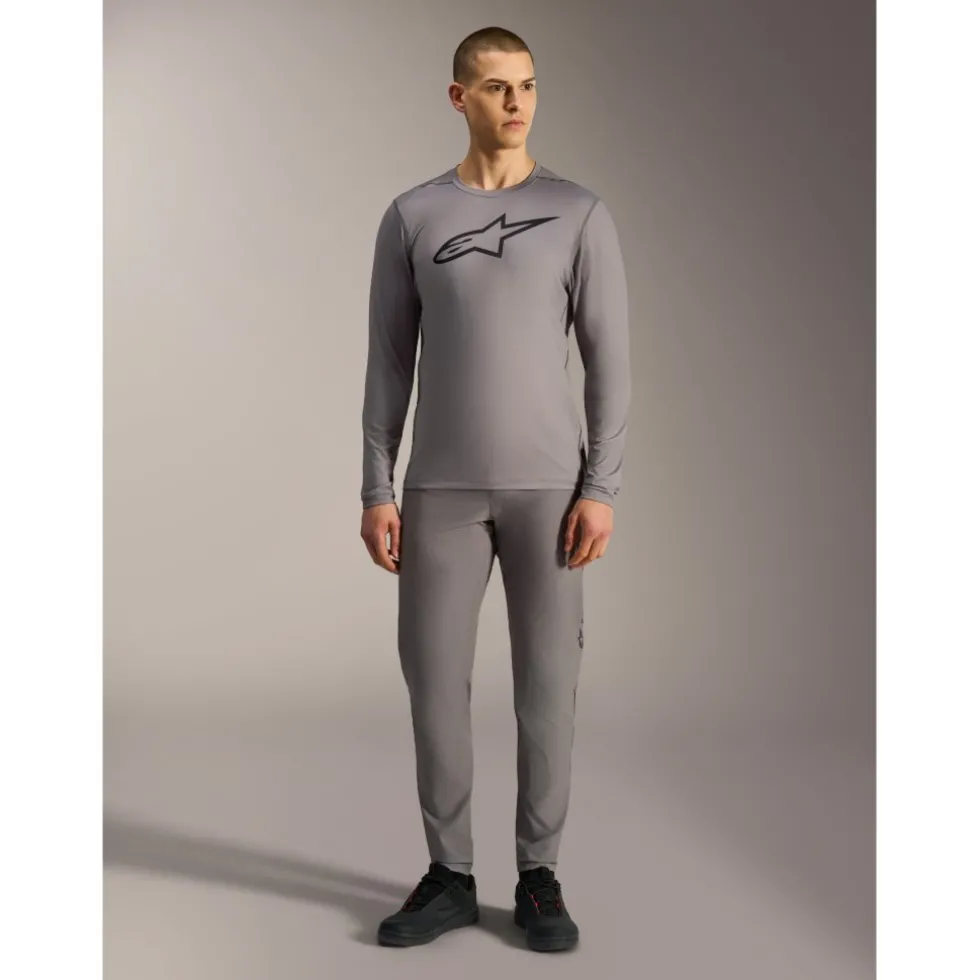 Alpinestars A-Dura Ride Fietsshirt met Lange Mouwen Heren - gray