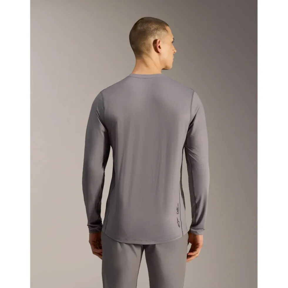 Alpinestars A-Dura Ride Fietsshirt met Lange Mouwen Heren - gray
