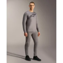 Alpinestars A-Dura Ride Fietsshirt met Lange Mouwen Heren - gray