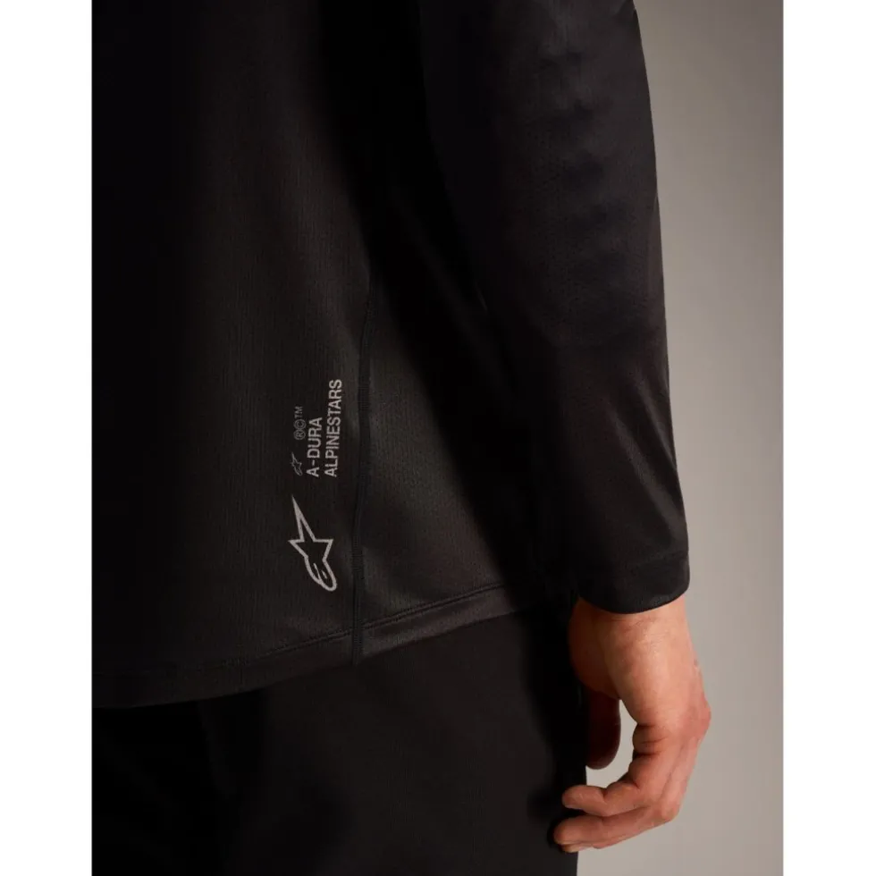 Alpinestars A-Dura Ride Fietsshirt met Lange Mouwen Heren - black