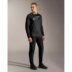 Alpinestars A-Dura Ride Fietsshirt met Lange Mouwen Heren - black