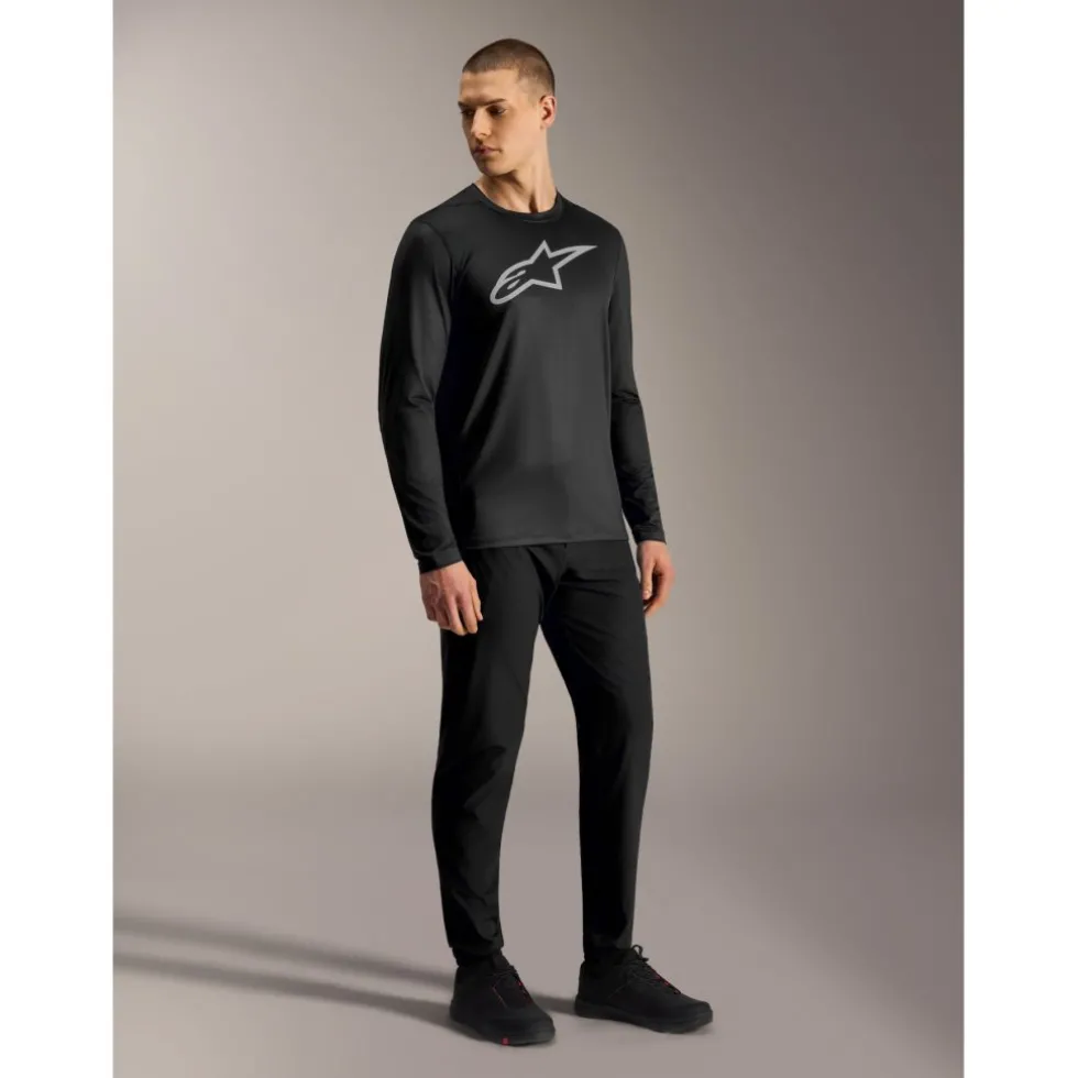 Alpinestars A-Dura Ride Fietsshirt met Lange Mouwen Heren - black