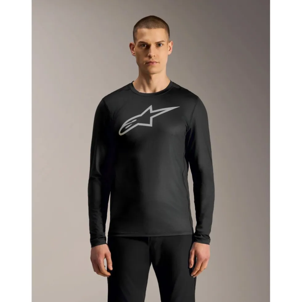 Alpinestars A-Dura Ride Fietsshirt met Lange Mouwen Heren - black