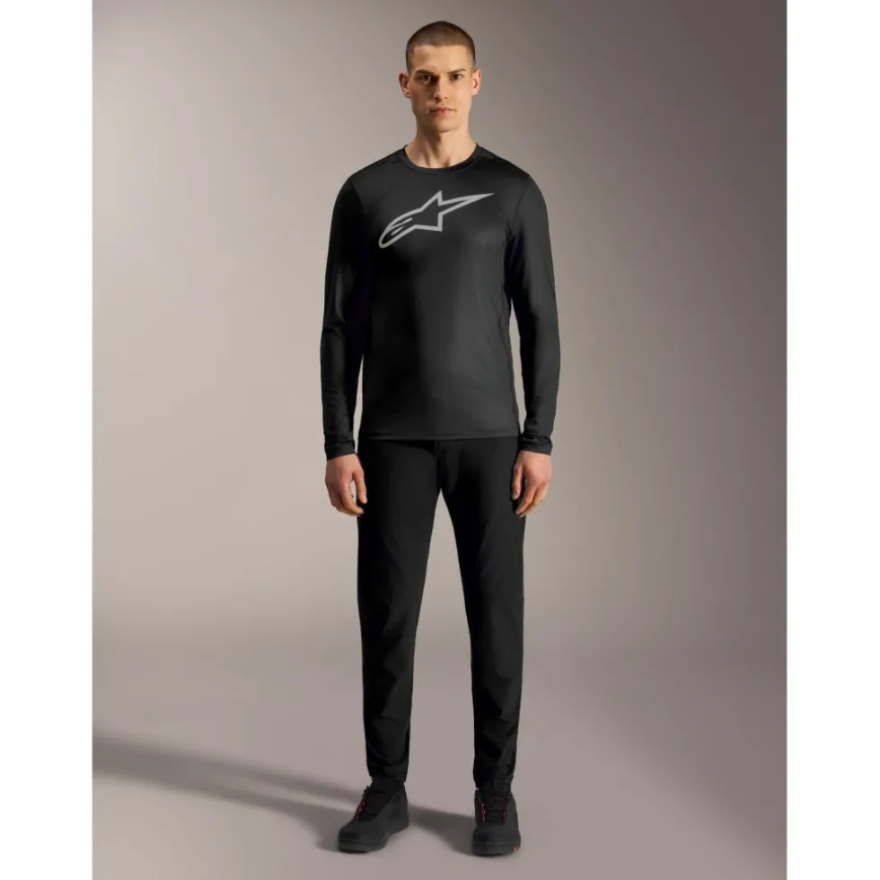 Alpinestars A-Dura Ride Fietsshirt met Lange Mouwen Heren - black