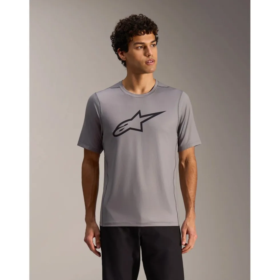 Alpinestars A-Dura Ride Fietsshirt met Korte Mouwen Heren - gray