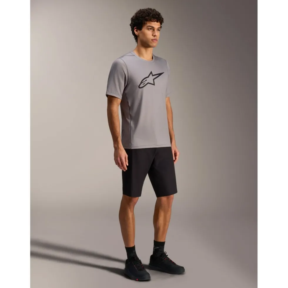 Alpinestars A-Dura Ride Fietsshirt met Korte Mouwen Heren - gray