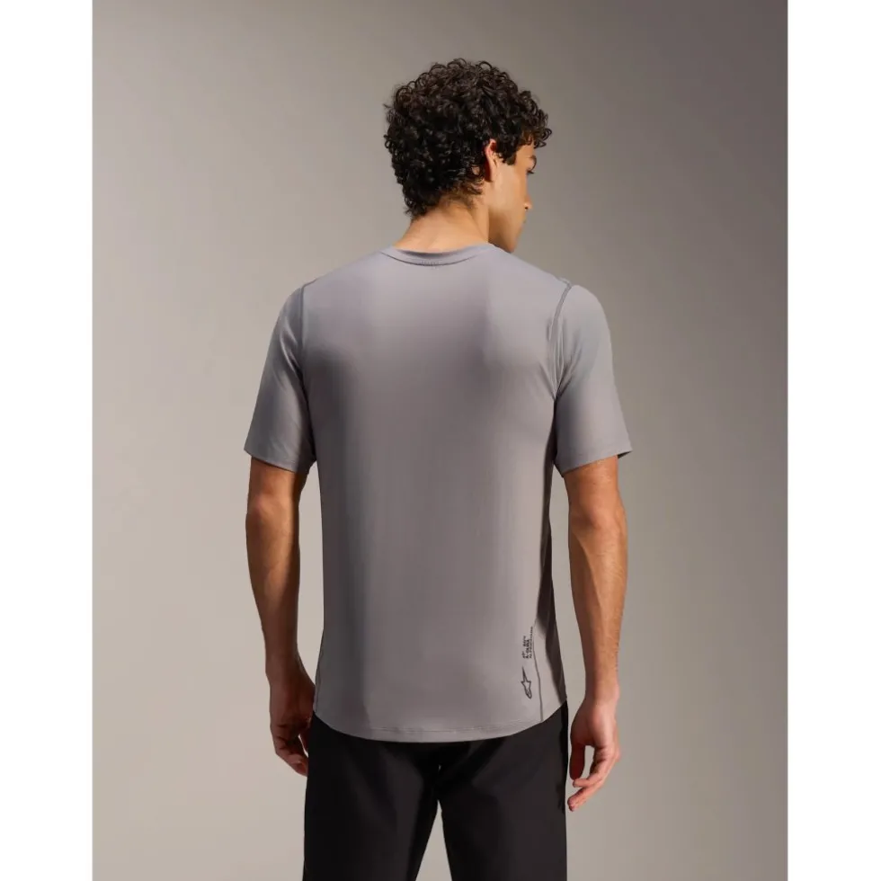 Alpinestars A-Dura Ride Fietsshirt met Korte Mouwen Heren - gray
