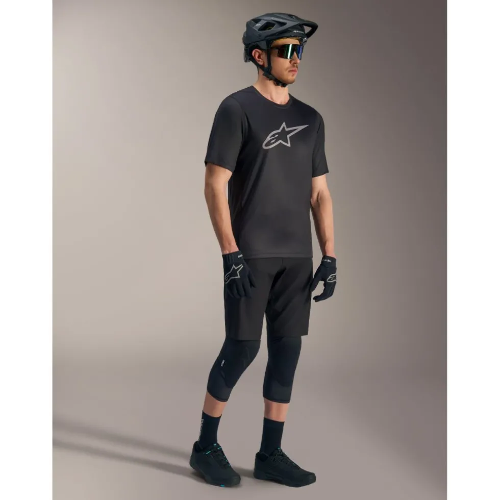 Alpinestars A-Dura Ride Fietsshirt met Korte Mouwen Heren - black