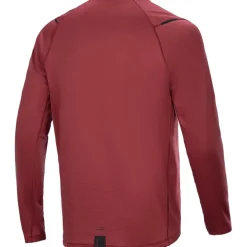 Alpinestars A-Dura Thermal Fietsshirt met Lange Mouwen Heren - burgundy