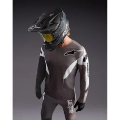 Alpinestars A-Supra Elite Fietsshirt met Lange Mouwen Heren - gray fade