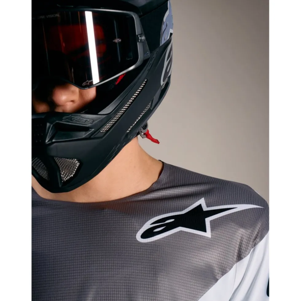 Alpinestars A-Supra Elite Fietsshirt met Lange Mouwen Heren - gray fade