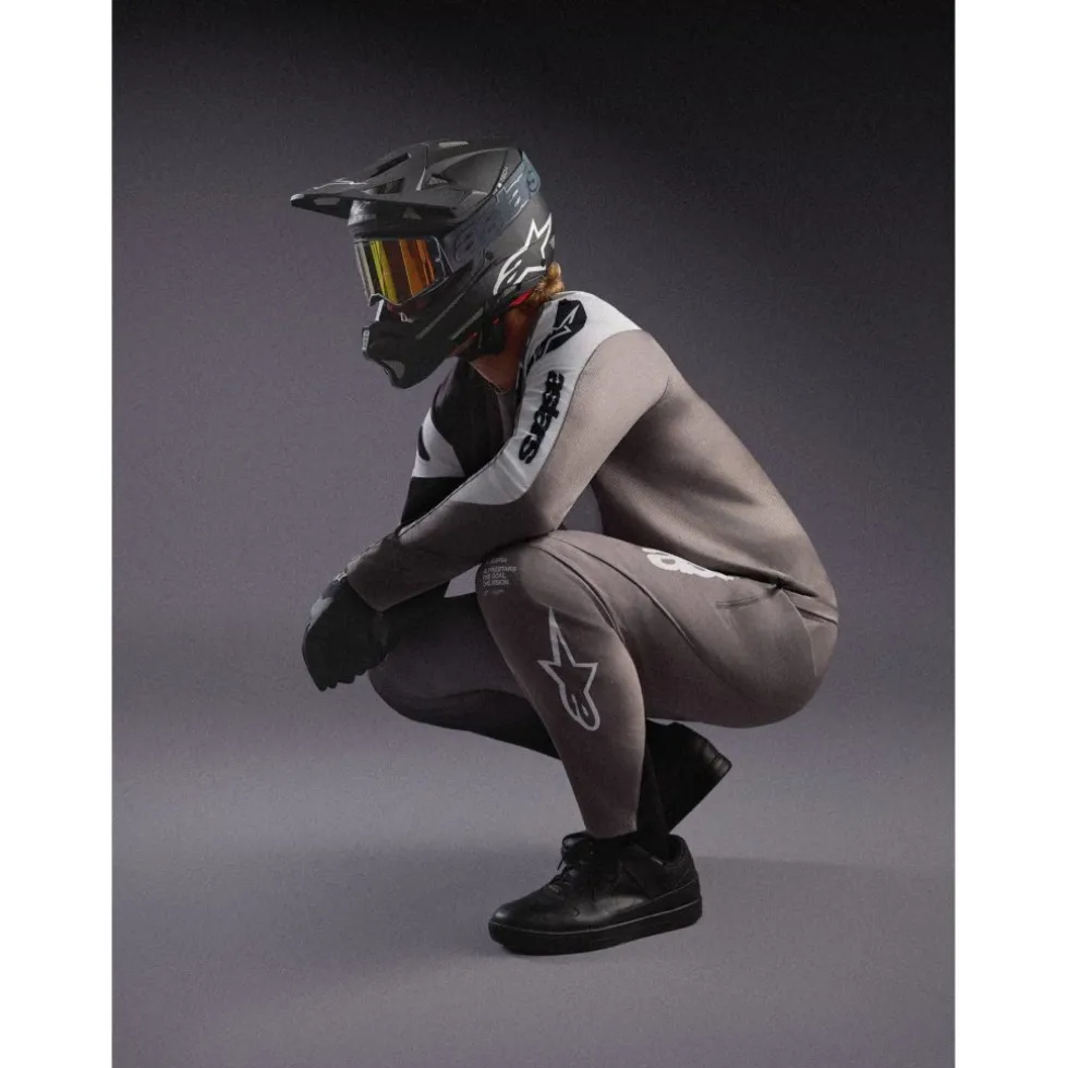 Alpinestars A-Supra Elite Fietsshirt met Lange Mouwen Heren - gray fade